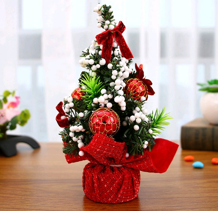 Christmas Ornaments Tree 20cm Mini Christmas Decoration