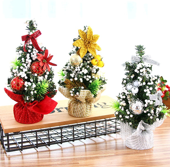 Christmas Ornaments Tree 20cm Mini Christmas Decoration