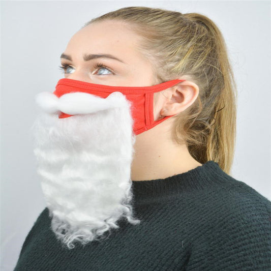 Santa Beard Dress Up Dust-proof Cotton Face Mask